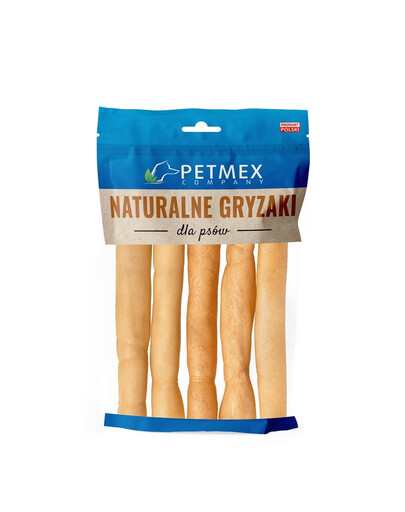 Pałeczki kolagenowe jasne 15cm 150 g