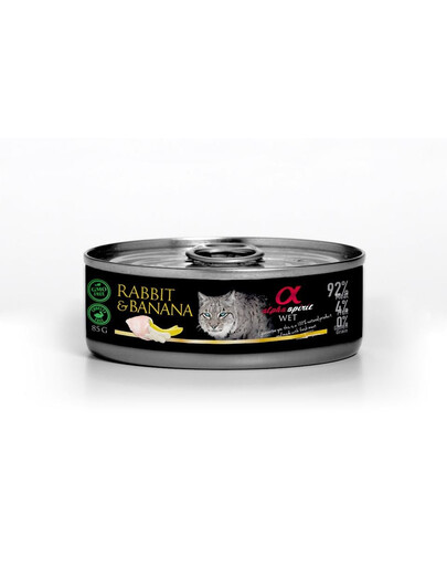 Rabbit with banana Królik z bananem 85 g