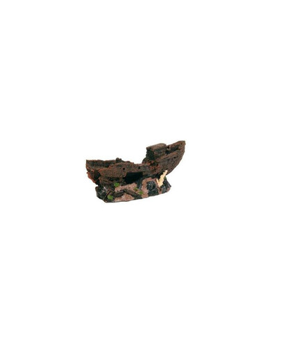 Dekoracja wrak statku 29 cm