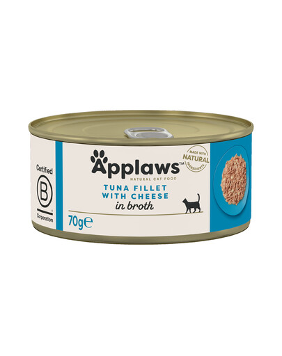 APPLAWS Cat Adult in Broth puszka w bulionie 70 g dla dorosłych kotów