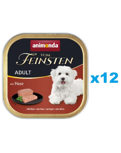ANIMONDA Vom Feinsten Adult z królikiem 12x150 g