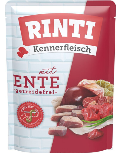 RINTI Kennerfleisch Duck Pīļu maisiņš 400 g
