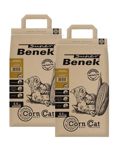 BENEK Super Corn Cat Golden 7 l x 2 (14 l)