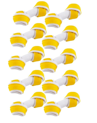 MACED Kość wiązana biała jagnięcina 11 cm 10szt.