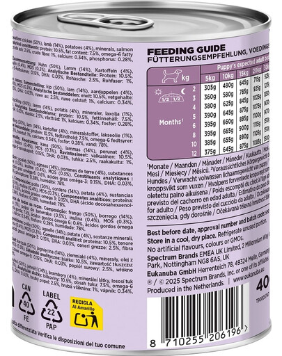 Life Care Puppy Rich in Lamb 400 g pasztet dla szczeniąt bogaty w jagnięcinę i ziemniaki