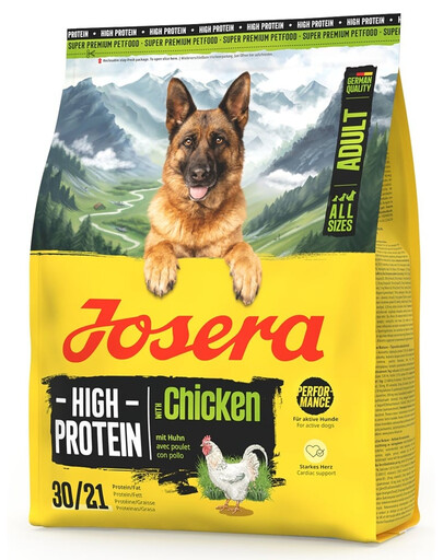 High Protein Adult Chicken 900g wysokoenergetyczna karma dla psów sportowych