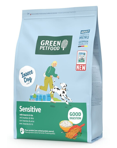 InsectDog Sensitive 3kg dla wrażliwych psów z owadami i ryżem