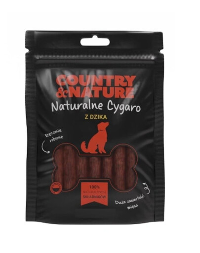 Cygara z mięsem dzika dla psa 20 x 85 g