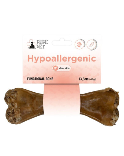 PEPE Vet Kość funkcjonalna Hypoallergenic 13,5 cm (42g) dla wrażliwych psów