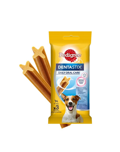 PEDIGREE DentaStix (małe rasy) przysmak dentystyczny dla psów 3 szt. - 45g