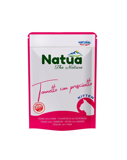 Natural Tuńczyk z szynką w galaretce dla kociąt 70 g