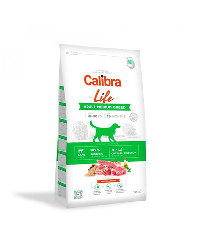 Dog Life Adult Medium Breed Lamb 2,5 kg z jagnięciną dla psów średnich ras