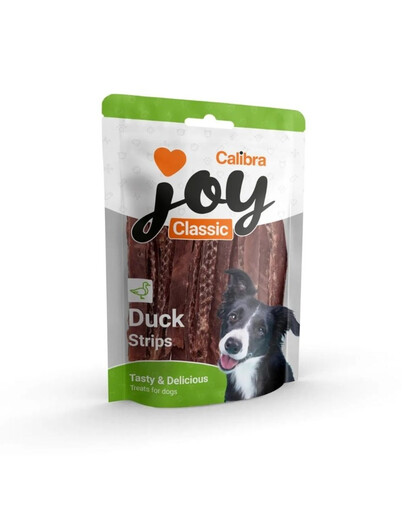 Dog Joy Classic Duck Strips 80 g paski z kaczki