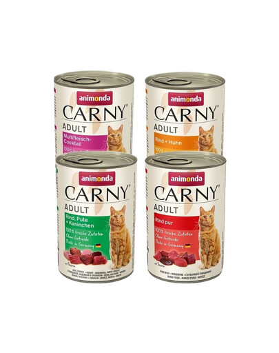 ANIMONDA Carny mix smaków 4 x 400 g