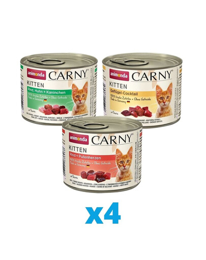 ANIMONDA Carny mix smaków 12 x 400 g