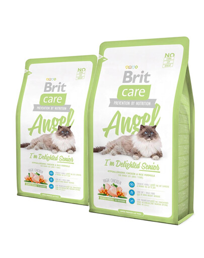 BRIT Care Cat Angel I'm Delighed Senior 14 kg (2 x 7 kg)