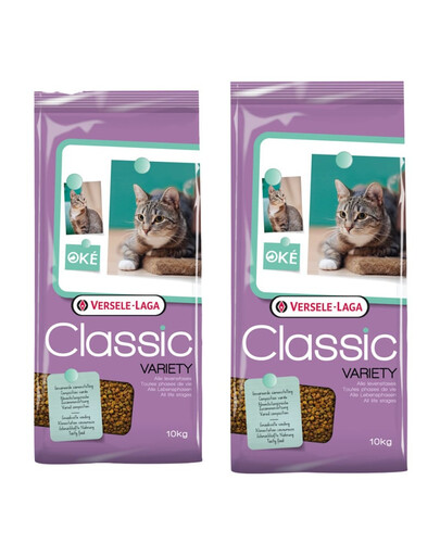 VERSELE-LAGA Karma dla kota Classic cat variety 20 kg (2 x 10 kg)