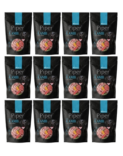 DOLINA NOTECI Piper dla psa z jagnięciną marchewką 12x500 g