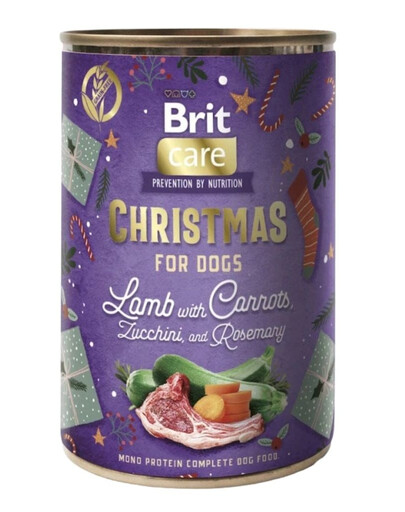 Care Dog Christmas Mono Protein Lamb 400g monobiałkowa karma z jagnięciną dla psów