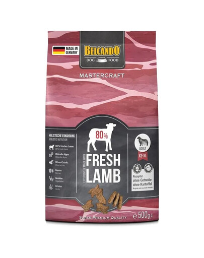 BELCANDO Mastercraft Fresh lamb Świeża jagnięcina 500 g