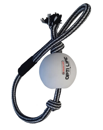 Opti Life Piłka na sznurku dla psa