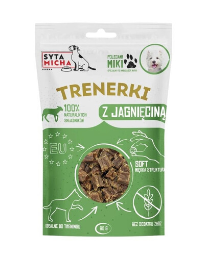 Trenerki z jagnięciną 15 g