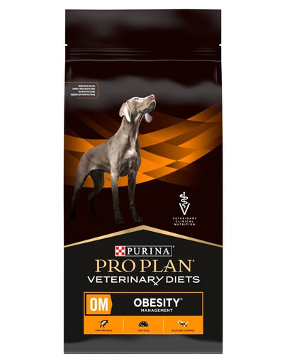 PRO PLAN Veterinary Diets Canine OM Obesity Management 12 kg dla psów do redukcji nadmiernej masy ciała