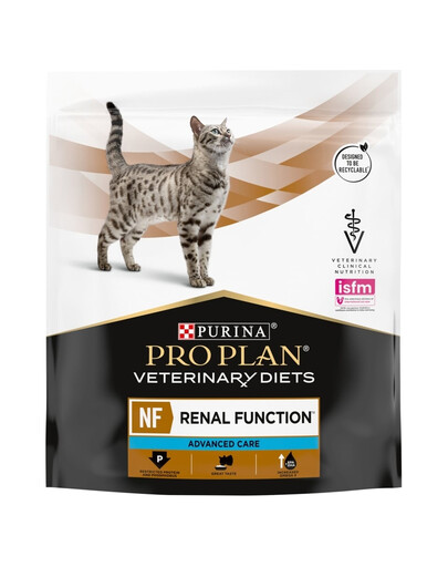 PRO PLAN Veterinary Diets Feline NF Renal Function Advanced Care 350 g sucha karma dla kotów z przewlekłą niewydolnością nerek