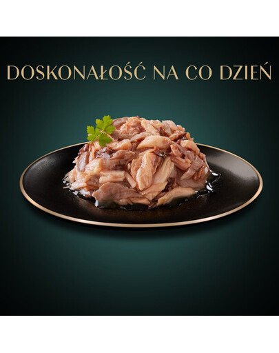 SHEBA Filets z kurczakiem i tuńczykiem w sosie 60 g mokra karma dla kotów