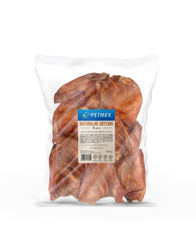 Ucho wieprzowe Premium 10 szt. naturalny gryzak dla psów