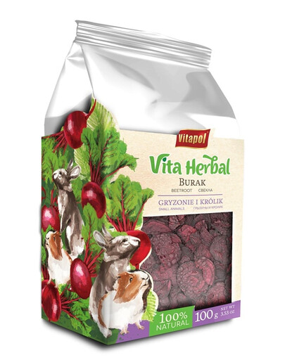 Vita Herbal Burak suszony dla gryzoni i królika 100 g