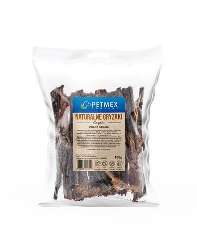 Żwacz Barani 500g naturalny gryzak dla psów
