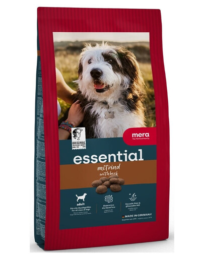 Dog Essential Adult Beef 12,5 kg wołowina, sucha karma dla psów