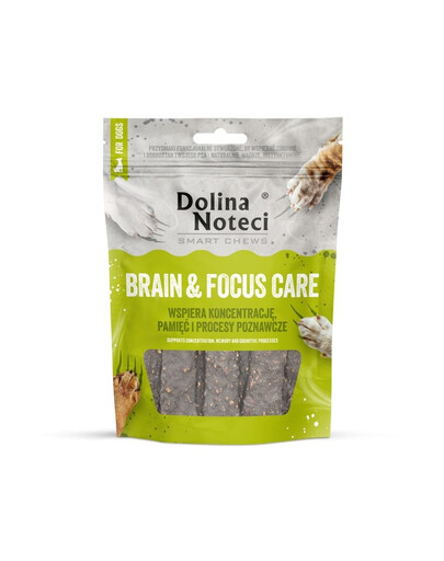 Smart Chews Brain & Focus Care 100g wsparcie funkcji poznawczych, suszone przysmaki dla psa