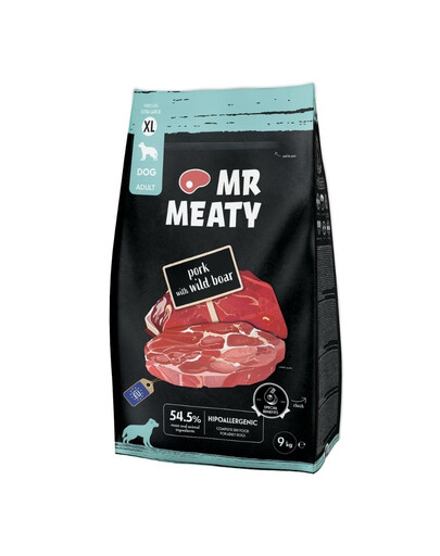 Dog Pork with Wild Boar XL 9 kg wieprzowina z dzikiem, sucha karma dla psów