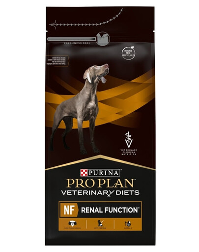 PRO PLAN Veterinary Diets Canine NF Renal Function 1,5 kg sucha karma dla psów cierpiących na problemy z nerkami