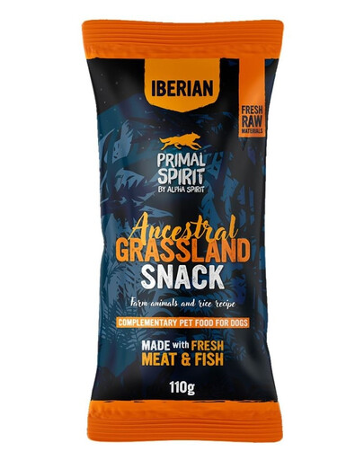 PRIMAL SPIRIT Przysmak dla psa Iberian Ancestral Grassland 110g