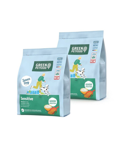 GREEN PETFOOD InsectDog Hypoallergen 2x10 kg