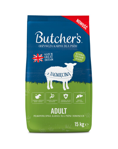 Butcher's Original, jagnięcina 15kg