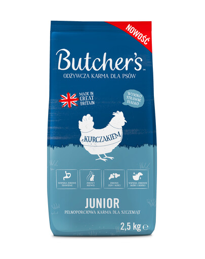 Butcher's Original Junior, kurczak 2,5kg