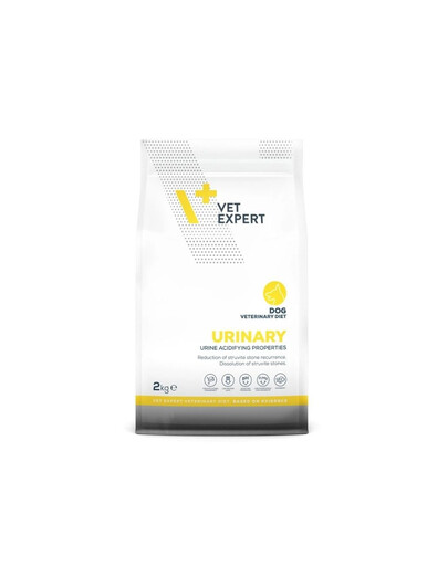 VET EXPERT Veterinary Diet Dog Urinary 2 kg dla psów wspierająca zdrowie układu moczowego