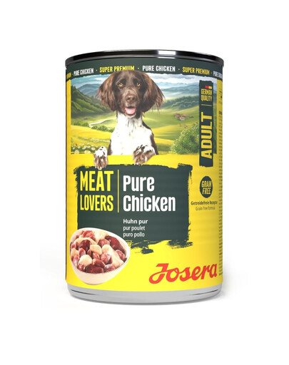 JOSERA Meat Lovers Pure Kurczak 400 g mokra karma dla psów