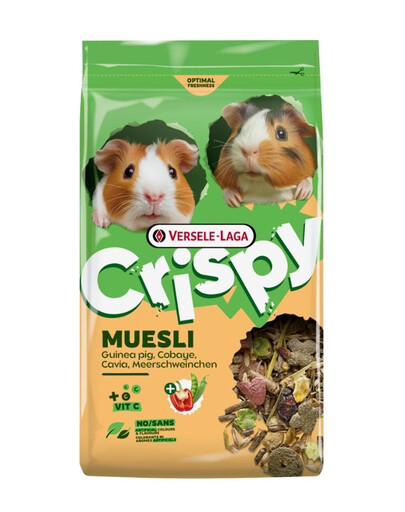 VERSELE-LAGA Crispy Muesli Guinea Pig 2,5 kg pokarm dla świnek morskich