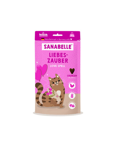 Sanabelle Love Spell 55g chrupiący przysmak z drobiem dla kota