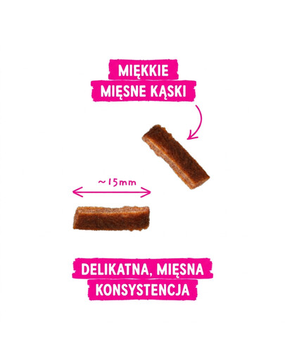SANABELLE Meat Bites Chicken 55g świeży filet z kurczaka, bezzbożowy przysmak dla psa