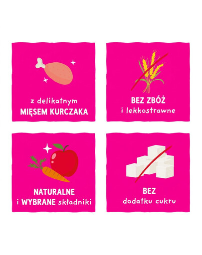 SANABELLE Meat Bites Chicken 55g świeży filet z kurczaka, bezzbożowy przysmak dla psa