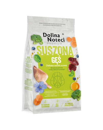 DOLINA NOTECI Premium Gęś karma suszona dla psa 9 kg