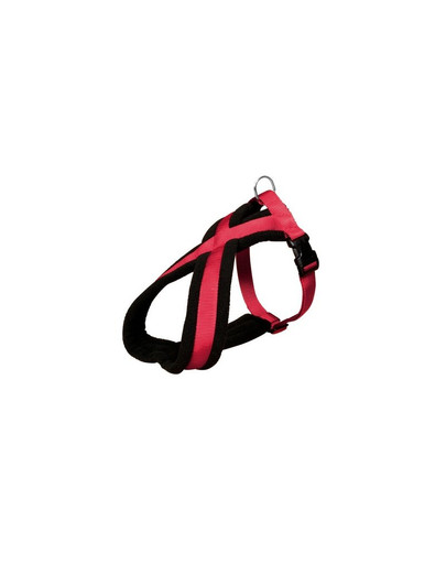 Trixie petnešos Premium ( m-l ) 50 - 80 cm / 25 mm raudonos