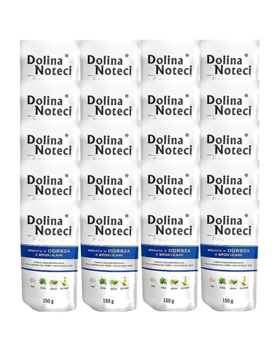 DOLINA NOTECI Premium Bogata W Dorsza Z Brokułami 20x150 g