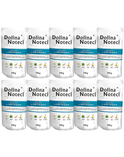 DOLINA NOTECI Premium Bogata W Pstrąga 10x150g